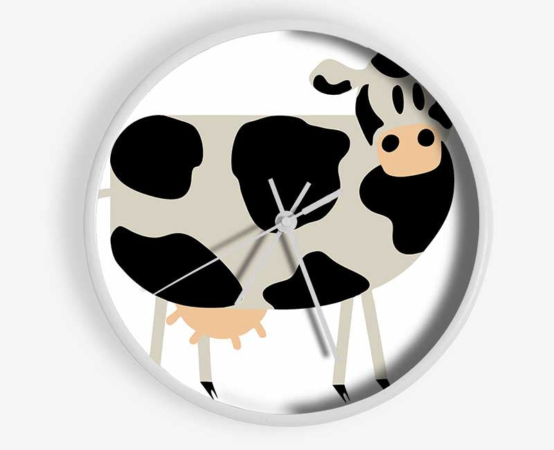 Cow Stare Clock - Wallart-Direct UK