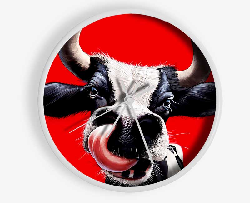 Cow You Do This Clock - Wallart-Direct UK