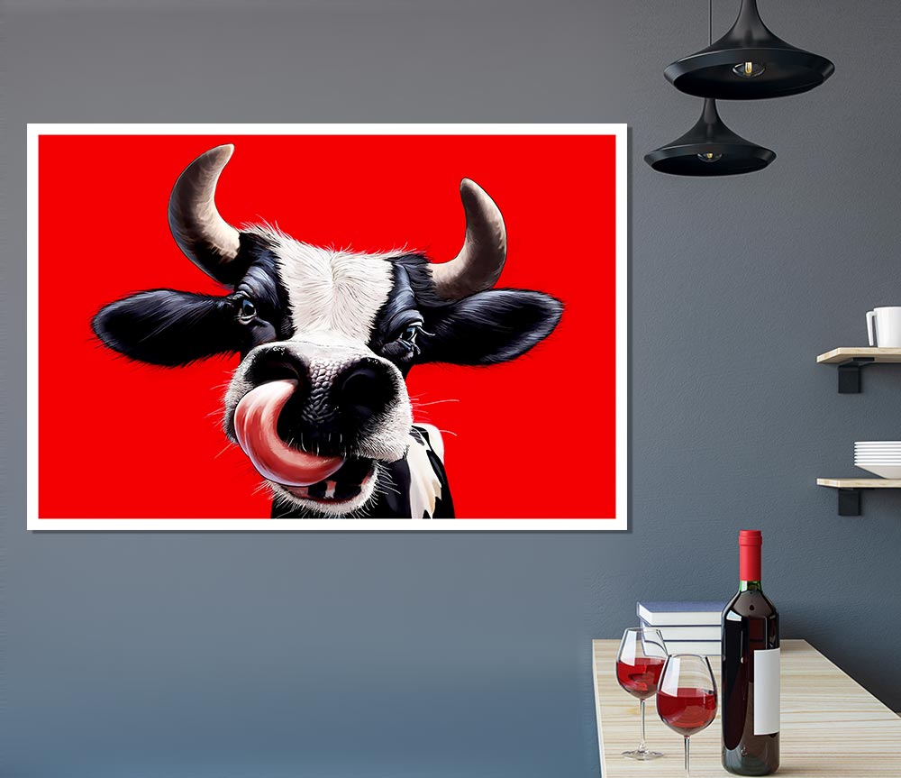 Cow You Do This Print Poster Wall Art