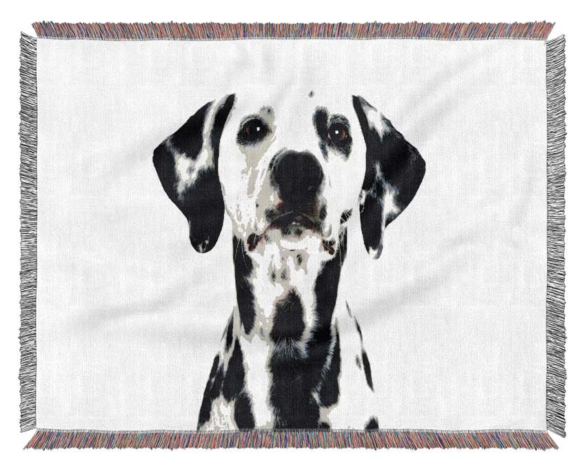 Dalmatian Beauty Woven Blanket