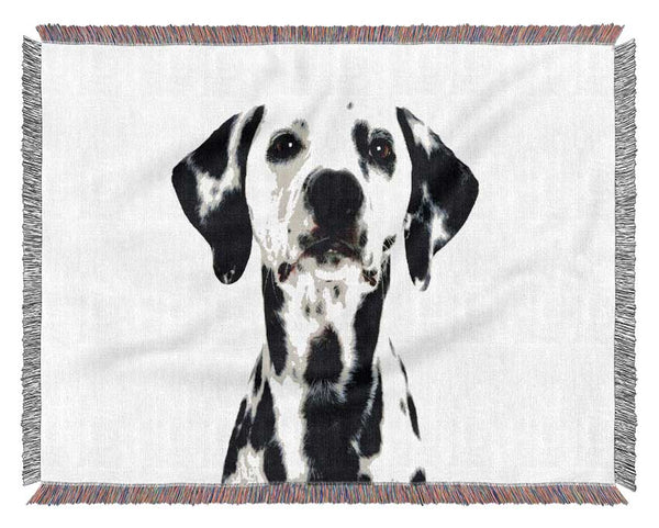 Dalmatian Beauty Woven Blanket