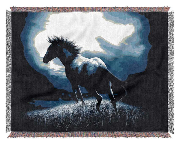 Dark Horse Woven Blanket