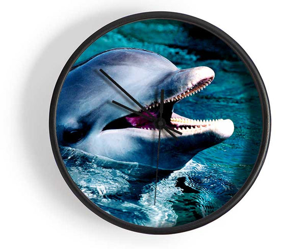 Dolphins Call Clock - Wallart-Direct UK