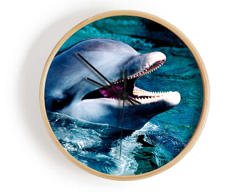 Dolphins Call Clock - Wallart-Direct UK