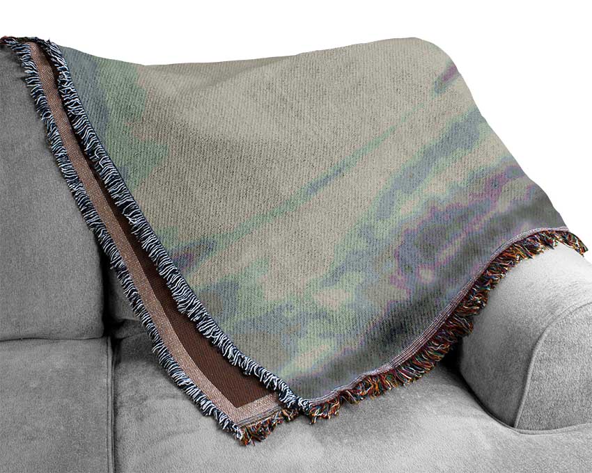 Donkey Curiosity Woven Blanket