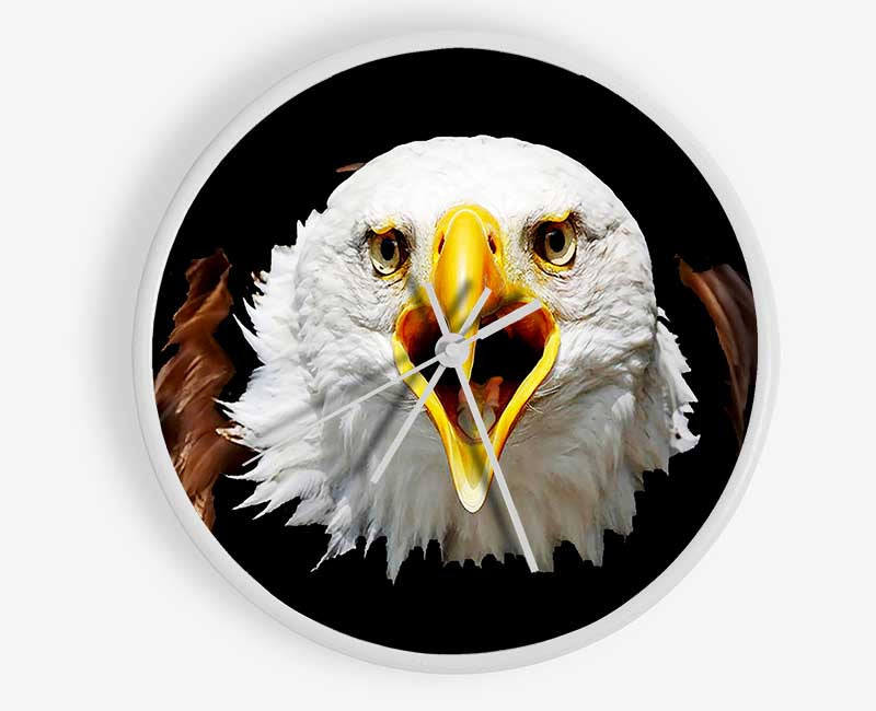 Eagle Talk Clock - Wallart-Direct UK