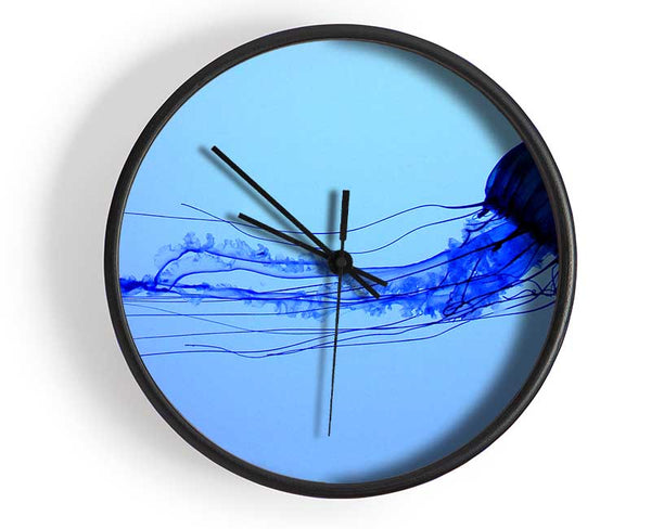 Elegant Jellyfish Clock - Wallart-Direct UK