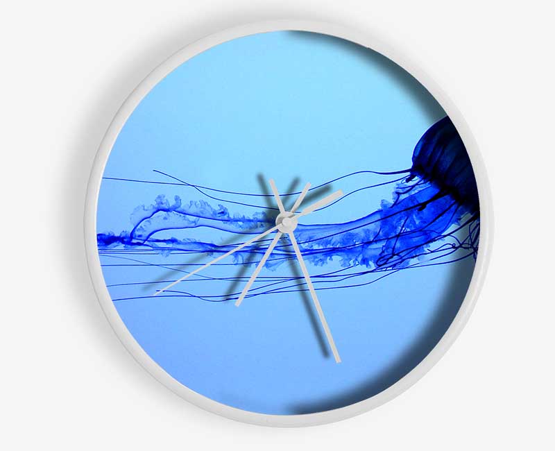 Elegant Jellyfish Clock - Wallart-Direct UK