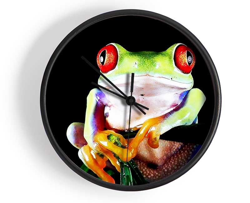 Frog Eyes Clock - Wallart-Direct UK