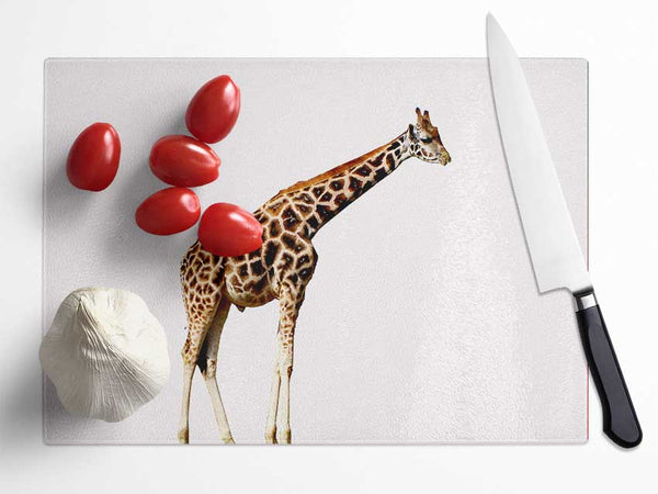 Giraffe Neck Glass Chopping Board