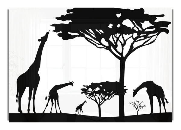 Giraffe Silhouette