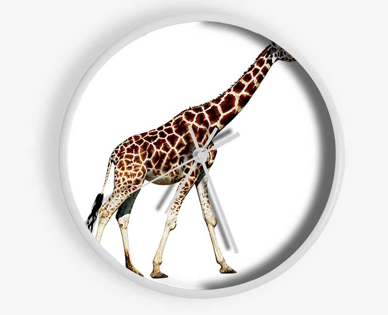 Giraffe Walk Clock - Wallart-Direct UK