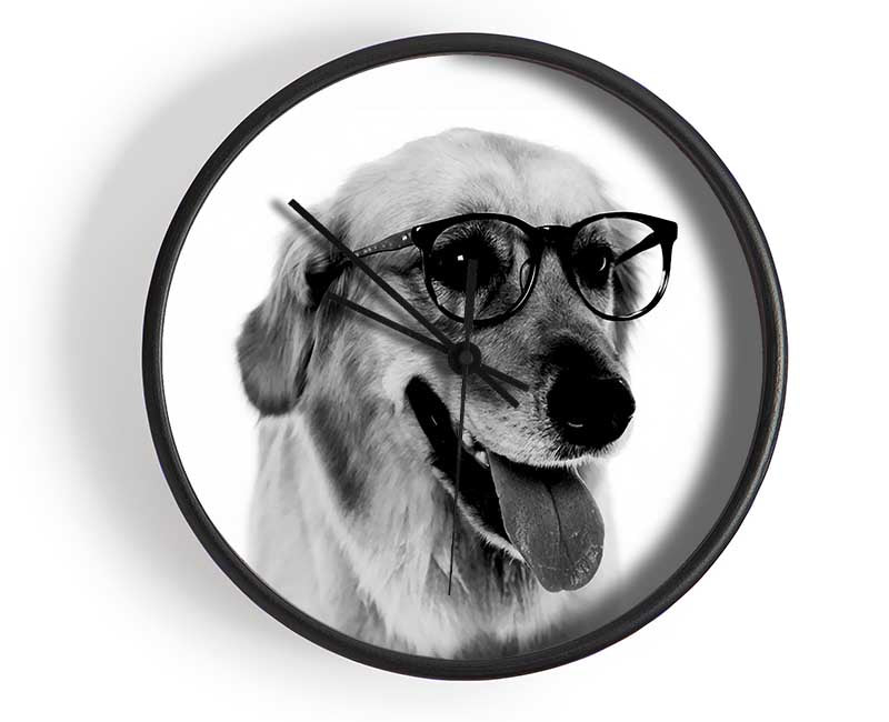 Have You Seen My Glasses B n W Clock - Wallart-Direct UK