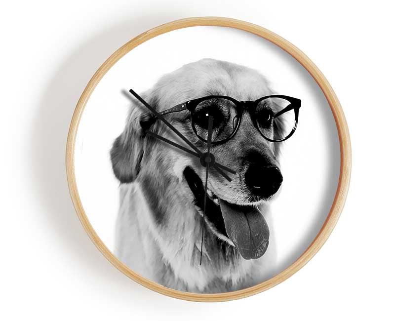 Have You Seen My Glasses B n W Clock - Wallart-Direct UK