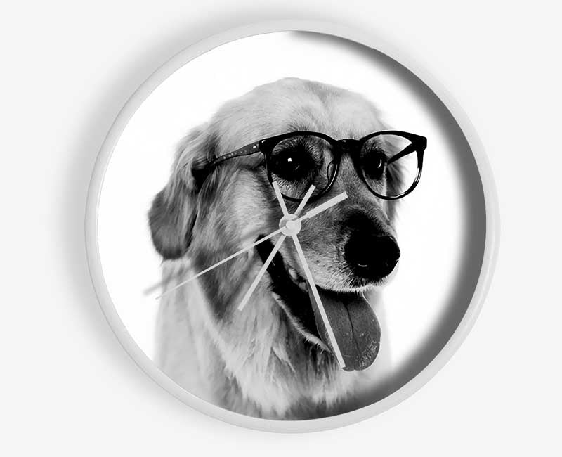 Have You Seen My Glasses B n W Clock - Wallart-Direct UK