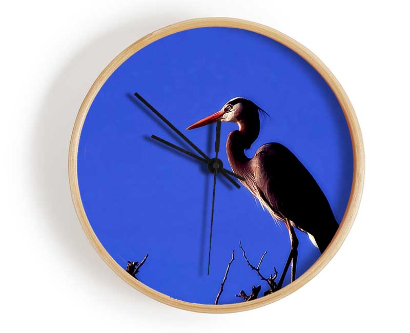 Heron Watch Clock - Wallart-Direct UK