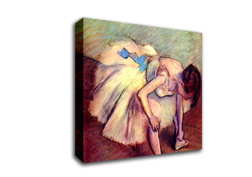 Picture of Degas Dancer 2 Square Canvas Wall Art