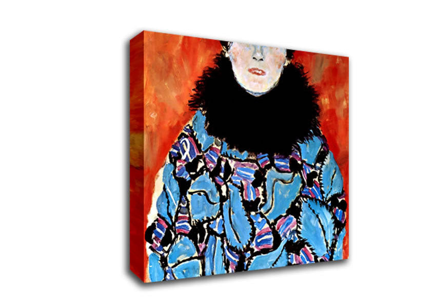 Picture of Klimt Johanna Staude Square Canvas Wall Art