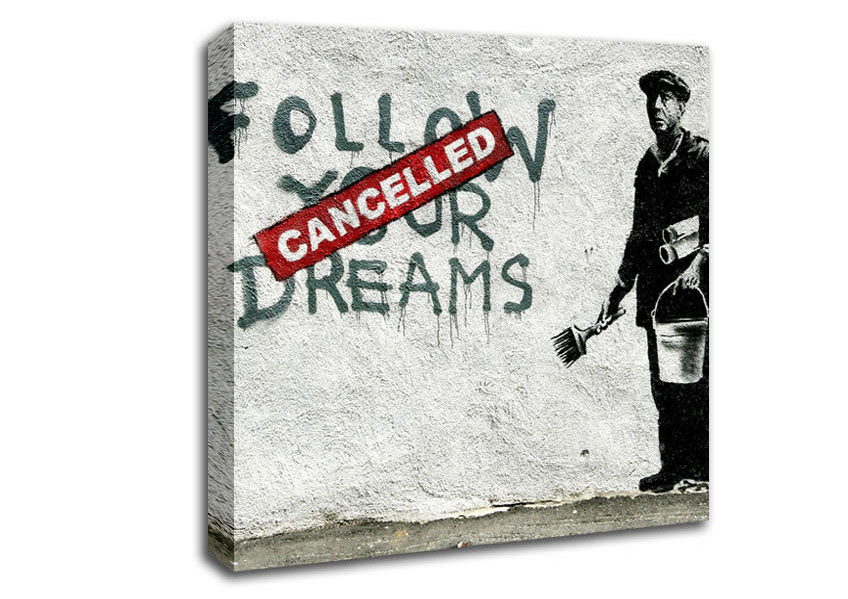 Picture of Dreams Square Canvas Wall Art