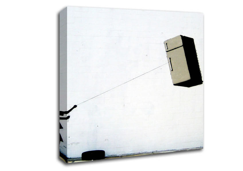 Picture of Fridge Kite Square Canvas Wall Art