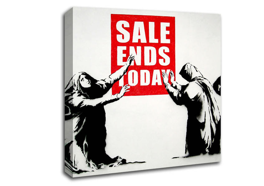 Picture of Homage To The Sales Square Canvas Wall Art