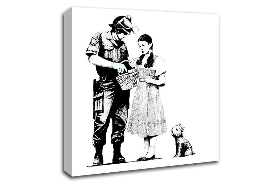 Picture of Wizard Of Oz Dorothy Lost Square Canvas Wall Art