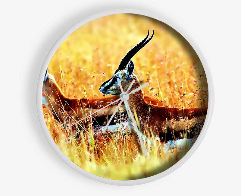 In The Wild Clock - Wallart-Direct UK