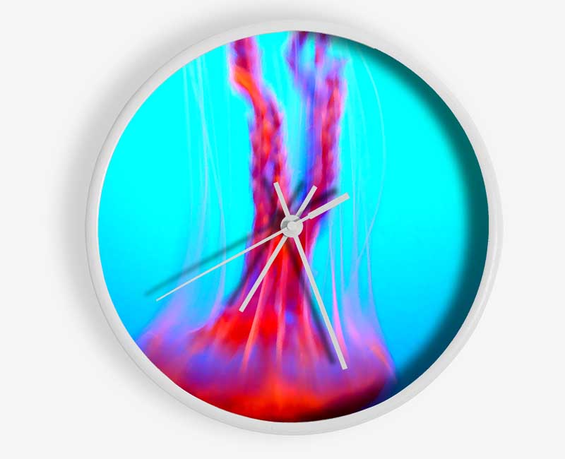 Jellyfish Movement Clock - Wallart-Direct UK