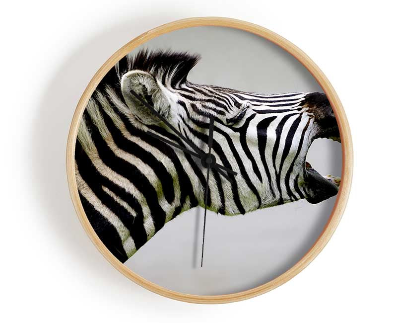 Laughing Zebra Clock - Wallart-Direct UK