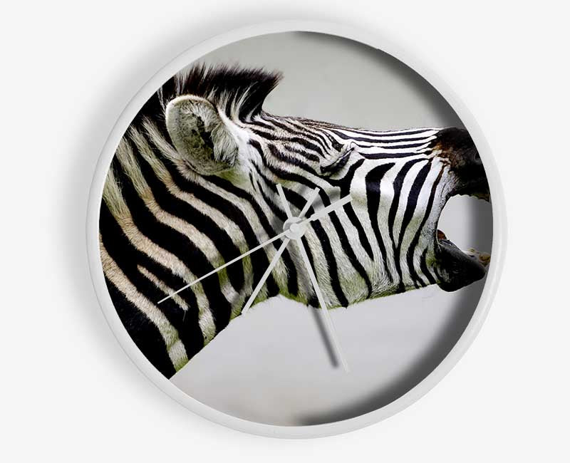 Laughing Zebra Clock - Wallart-Direct UK