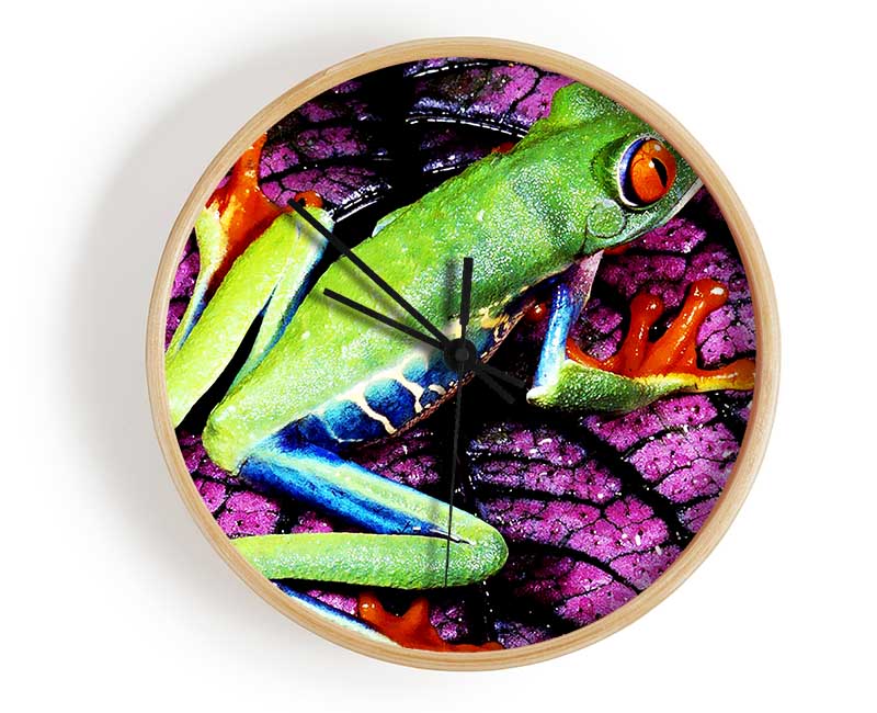 Leap Frog Clock - Wallart-Direct UK