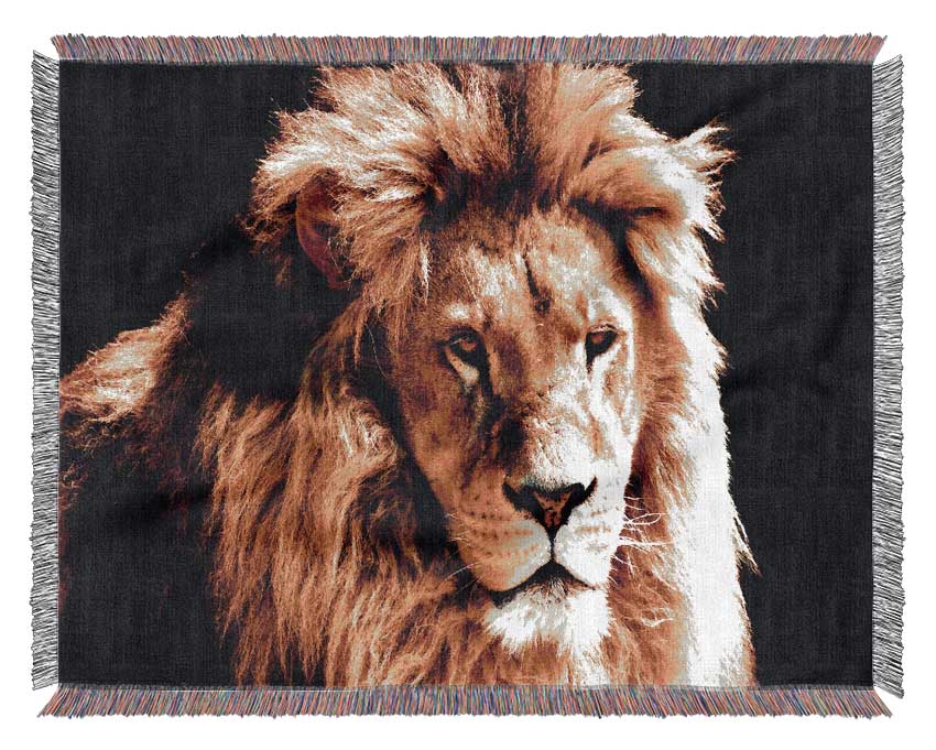 Lion Mane Woven Blanket