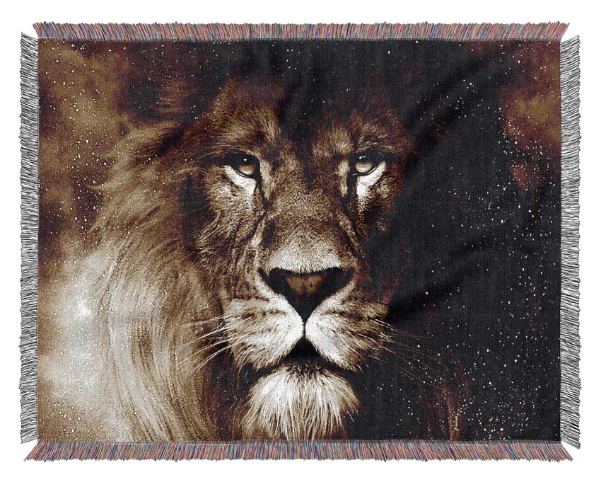 Lions Pride Woven Blanket