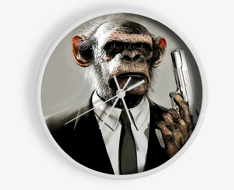 Monkey Business Clock - Wallart-Direct UK