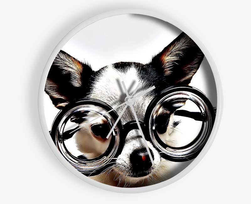 Nerd Dog Clock - Wallart-Direct UK