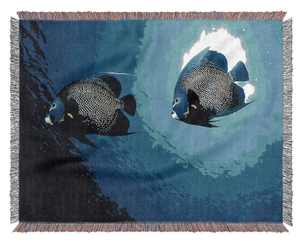 Ocean Delight Woven Blanket