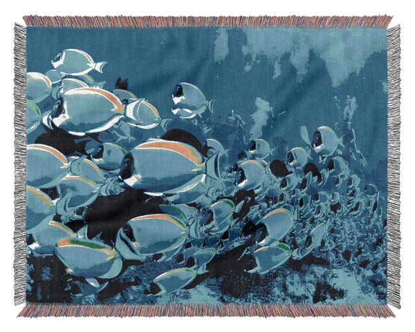 Oceans Glory Woven Blanket