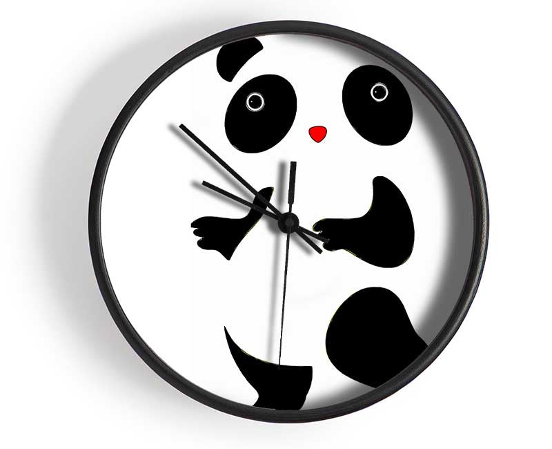 Panda Dance Clock - Wallart-Direct UK