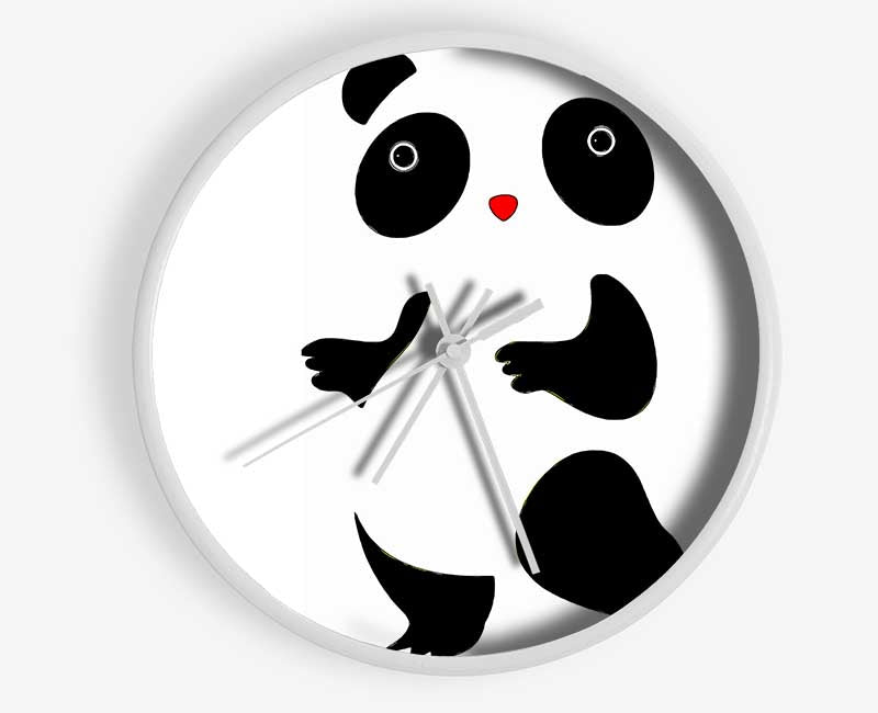 Panda Dance Clock - Wallart-Direct UK