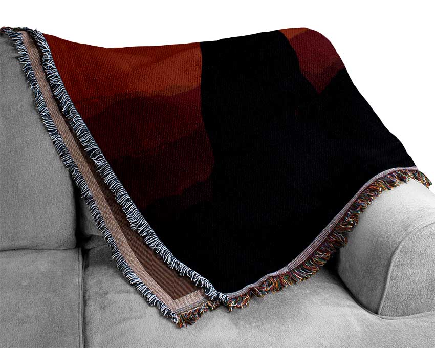 Panther Sunset Woven Blanket