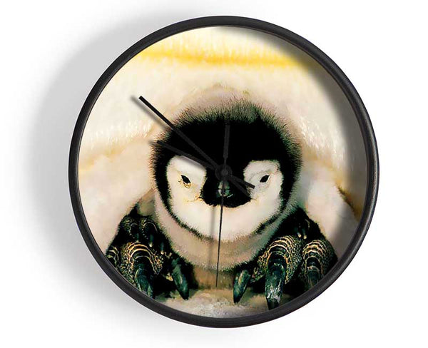 Penguin Love Clock - Wallart-Direct UK