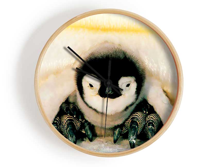 Penguin Love Clock - Wallart-Direct UK