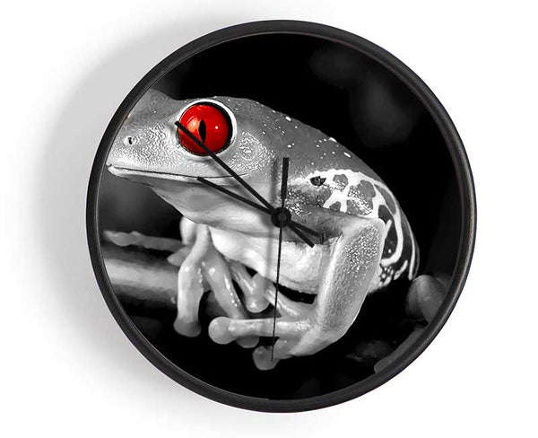 Red Eyed Frog Clock - Wallart-Direct UK