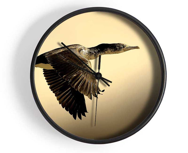 Shag Bird Clock - Wallart-Direct UK