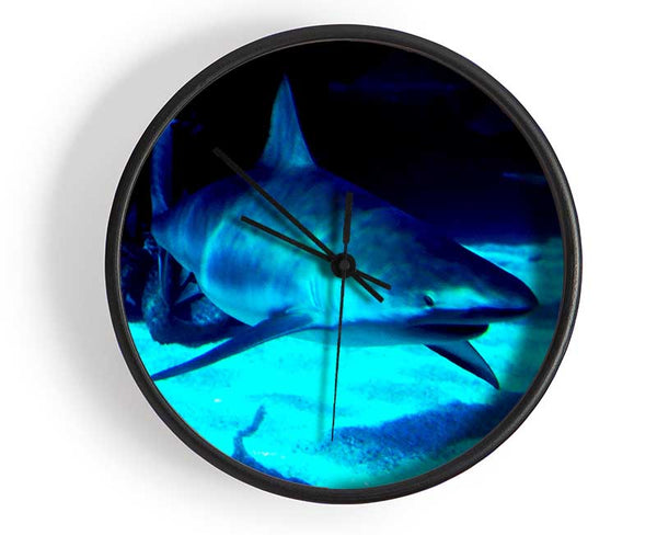 Shark Hunt Clock - Wallart-Direct UK