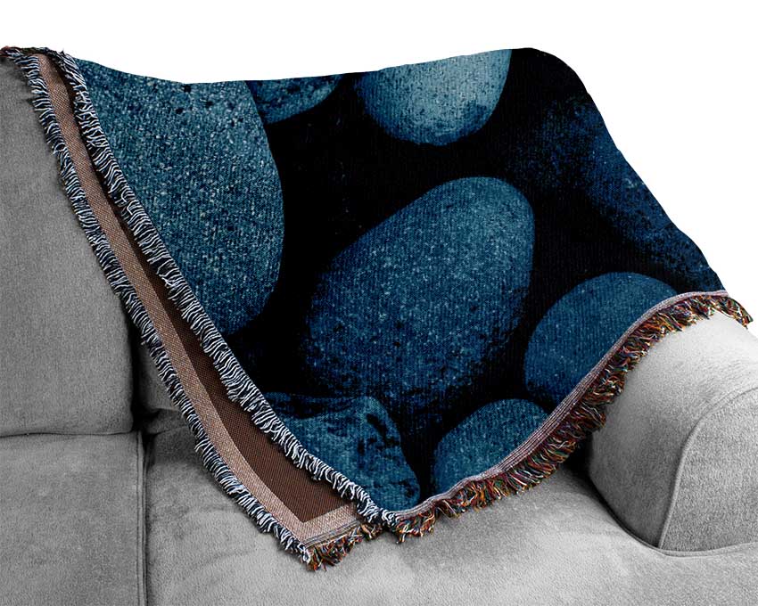 Star Fish Rocks Woven Blanket