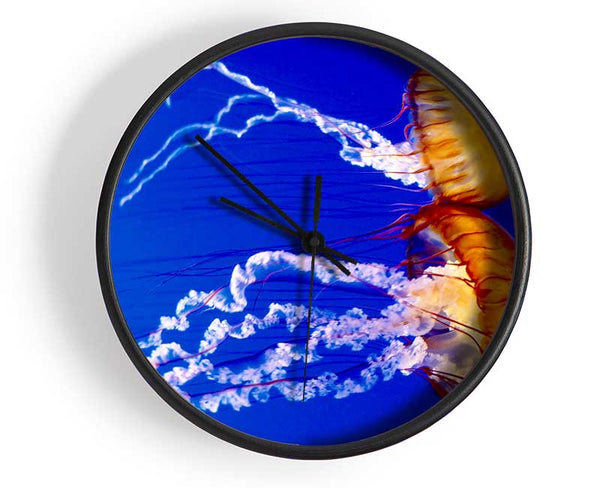 Stunning Jellyfish Clock - Wallart-Direct UK