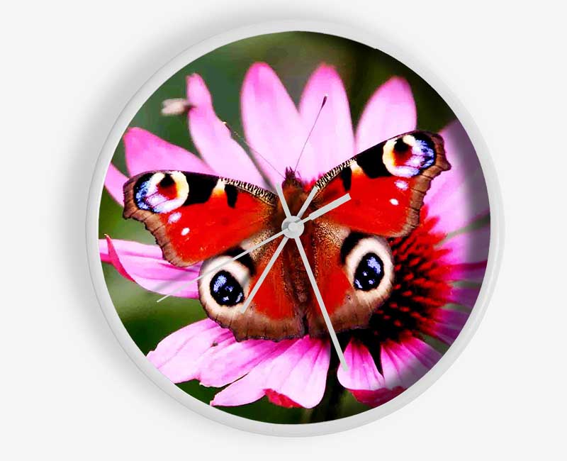 Symmetrical Butterfly Clock - Wallart-Direct UK