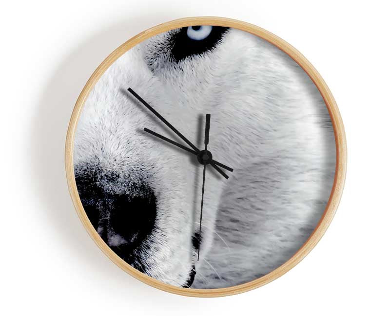 Wolf Eyes Clock - Wallart-Direct UK