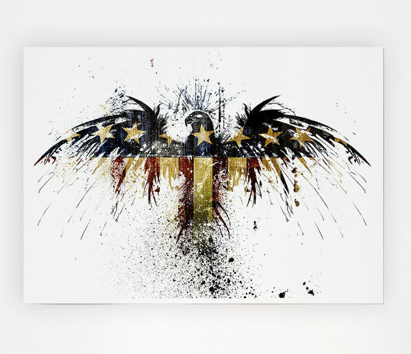 American Eagle 2 Print Poster Wall Art